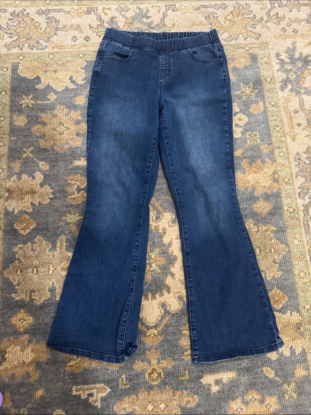 Cat & Jack Dark Blue Women's Flared Jeans